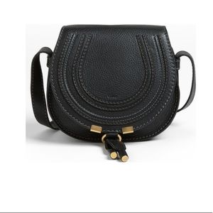 Chloé Mini Marcie Leather Crossbody Bag